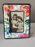 Piękna, kwiecista ramka 