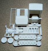 Sd.Kfz. 8 z plandeką 1:72 wydruk 3D