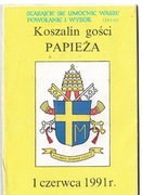 Zestaw poświęcony wizytach Papieża Jana Pawła II w Polsce i Koszalinie