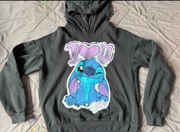 H&M 170 szara grafitowa bluza Stitch