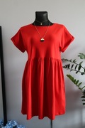 Sukienka czerwona 2XL (44)