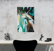 Wyprzedaż obrazów abstrakcyjnych Abstrakcja Obraz do salonu