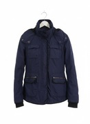 next granatowa kurtka 100% wiatrówka przejściowa s/36