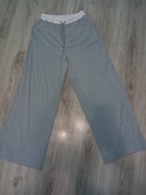 Spodnie dresowe szare z szerokimi nogawkami rozmiar S czyli 36