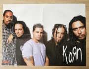 UNIKAT! KORN - Duży plakat XL - Format A2 (ok. 55 x 40 cm) - NOWY!