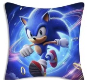 Poduszka Sonic dla dzieci 45x45cm