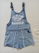 Kombinezon damski jeansowy ogrodniczki