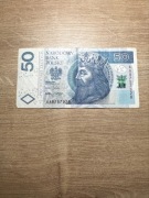 50 zł, 2012, seria AA, banknot w stanie 2-