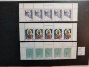 3682-3684** 3682-84** listwa górna 2000 r 80 rocznica urodzin Jana Pawła II