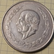 Meksyk 5 peso 1952 srebro 