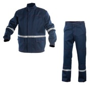 Ubranie robocze spawalnicze trudnopalne SPAWACZ HEAVY SARA granatowe