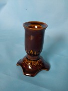 Świecznik Pruszkow porcelit  PRL