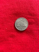 1 franc 1943 rok Francja Vichy