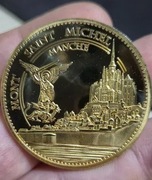 Moneta Mount Saint Michel