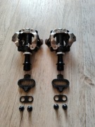 Pedały SPD Shimano PD-M540 czarne + bloki MTB