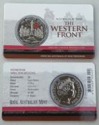 Australia 2014 50c wojna - Front Zachodni UNC