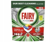Kapsułki Fairy Platinum Plus Lemon 36 kaps. | BEZ SZOROWANIA | PROMOCJA