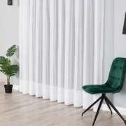 Firana woalowa z haftem 240x300 taśma