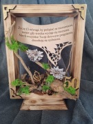  Prezent na 50 Urodziny Personalizowany Drewniany Prezent dla Kobiety Unika