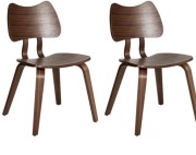 krzesła, 2 komplety (2 szt), naturalne drewno kauczukowe, nowe zapakowane 