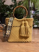 Torebka ręcznie pleciona ze sznurka / Koszyk 