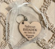 Brelok do kluczy prezent na dzień babci i dziadka