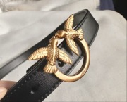 Oryginalny pasek PINKO berry small simply belt skóra