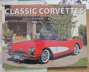 Kalendarz ścienny Classic Corvette
