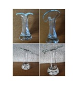 wazon flakon vintage kalia Krosno  lata 60 kolekcjonerski unikat