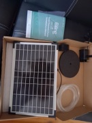 Fontanna solarna 12W 3000mAh – pompa do oczka wodnego LED