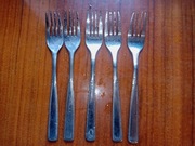 Widelce ze stali nierdzewnej chińskie - zestaw 5 szt.