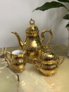 Dzbanek, cukiernica i mlecznik Porzellan Manufaktur Lorenz