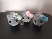 Maskotka pluszak Sad hamster smutny chomik Handmade tiktok matching GRATIS 
