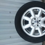 Felgi alu z oponami Mini, Fiat 500 Abarth, Suzuki Swift,4x100,15 cali.