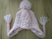 Czapka zimowa dziewczęca H&M rozm.3/6 lat