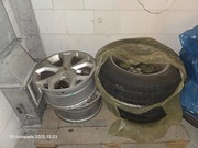 Ford Kuga 4x Felga Alu + 2x opona PIRELLI Z235/55 R17 SOTTOZERO 99V