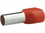Końcówka tulejkowa izolowana Erko TV 10-12 podwójna 10szt.