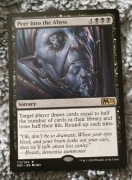 Peer into the Abyss karta MTG