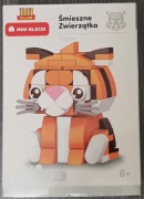 Klocki tygrysek HH Poland Mini Klocki Śmieszne Zwierzątka