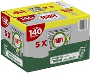 Fairy Platinum All In One Cytryna Kapsułki do zmywarki 140 tabletek