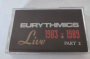 Kaseta magnetofonowa EURYTHMICS LIVE 1983-1989