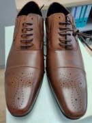 Buty męskie skórzane 