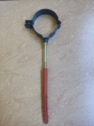 Uchwyt rury spustowej 75/M8x160 grafit Kaczmarek