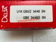 Wkładki bębenkowe Delta GB5 34/46 i 34/46G