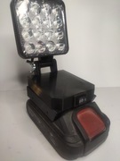 Adapter baterii Graphite Energy plus + USB QC3.0 Powerbank Lampa 12W