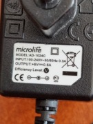 Zasilacz Microlife AC/DC 6V 0,6A
