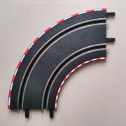 Elementy torów Carrera - Łuk/zakręt 90° - G