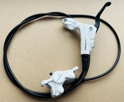 Hamulec hydrauliczny tarczowy PROMAX Klamka Prawa Zacisk Biały 142cm