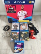 Playstation 4 Pro 1T 6 gier 2 pady