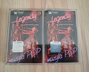 Kaseta magnetofonowa Legendy muzyki Pop część 3 i 4